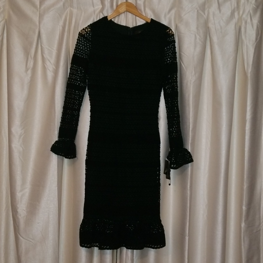 Forest Green Lace Dress